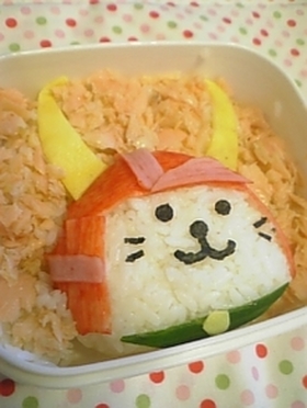 キャラ弁☆ひこにゃん弁当