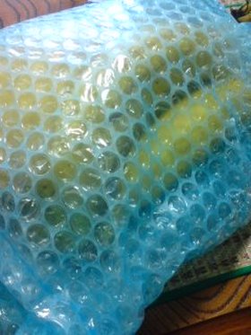 簡単♪バナナの保存　プチプチで冷蔵庫保存