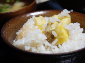 栗がおいしい「栗ごはん」と栗の保存方法