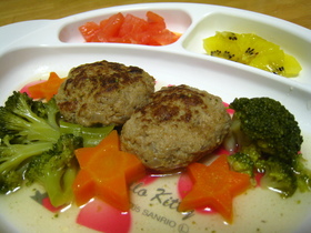 離乳食にも☆おから入り煮込みハンバーグ