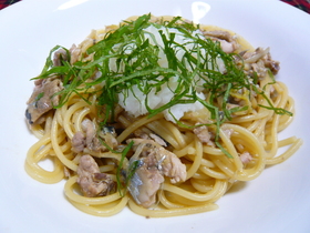 秋刀魚定食なパスタ!