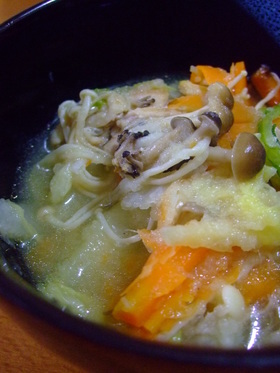 鶏と野菜のみぞれ蒸し煮