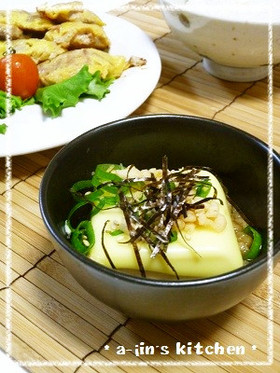 レンジで簡単♬豆腐とチーズでほっこり＾＾