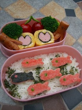 キャラ弁☆レオ=レオニ作♪スイミー弁当♪