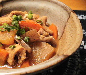 基本のもつ煮込み