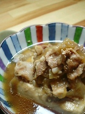 簡単◆豚肉、汁だく、肉豆腐♪
