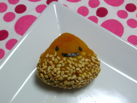 かぼちゃのくり坊♡♥♡キャラ弁