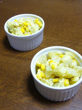 さつまいも＆コーン☆粒コロサラダ