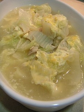 白菜のコンソメスープ煮