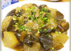 生姜たっぷり♪冬瓜となすと豚肉の甘辛煮