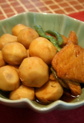 うまーっ☆な里芋と厚揚げの煮物