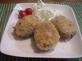 やっぱりコロッケは手作りですな～（＾＾）