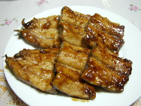 簡単♪手抜きさんまのかば焼き♪
