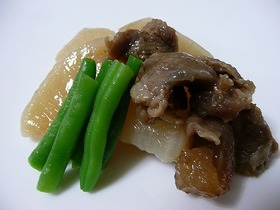 とろとろ❤牛すじと大根の煮込み