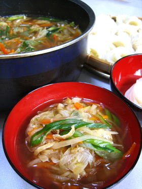 お煮かけ素麺