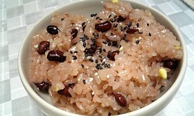 お赤飯　（圧力鍋）