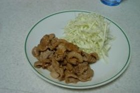 豚のしょうが焼き