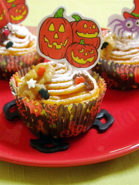 ハロウィン♣かぼちゃモンブラン