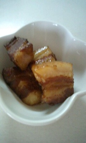 我が家の味！お酢で豚の角煮★