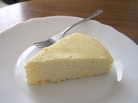 おから入りヨーグルトチーズケーキ