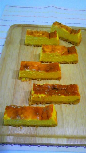 絶品♪かぼちゃの濃厚チーズケーキ