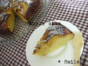お手軽簡単♪カリッ!ふわっ!りんごケーキ