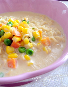 美味しい✿クリームみそラーメン