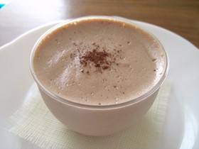 ふんわり♪なめらか♪お豆腐チョコムース