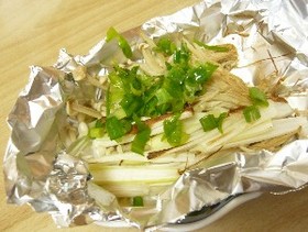 きのこのホイル焼き～Ｗネギ添え～