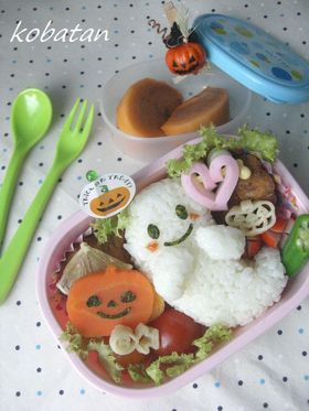 ✿ハロウィンのお弁当（キャラ弁）✿