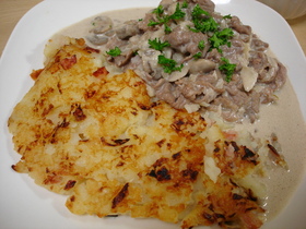 牛肉のクリーム煮
