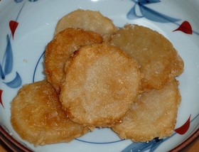 長芋の唐揚げ