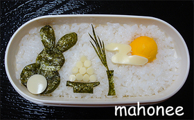 お月見うさぎ【キャラ弁】