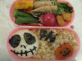 ジャックのハロウィン弁当