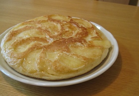八百屋さん直伝★紅玉de秋のホットケーキ