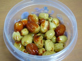 なつめのつやつや煮