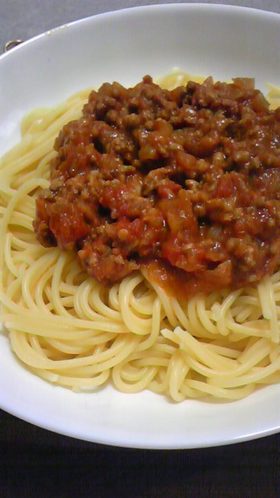 挽き肉たっぷり☆ジューシーミートソース♪