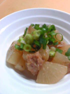 簡単♪大根とツナの味噌煮