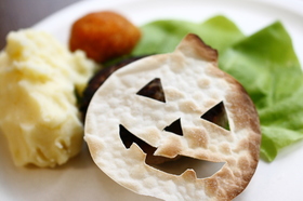 どんなメニューもハロウィンになる＊