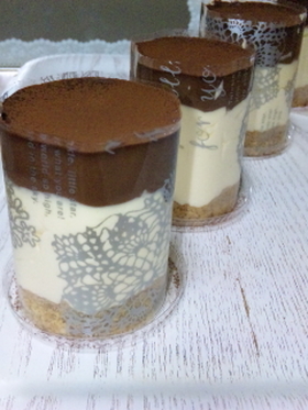 手軽に♪チーズムースショコラトルテ