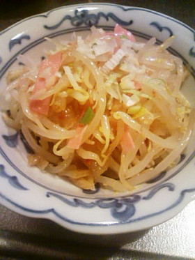 シャッキシャキ中華くらげモヤシ