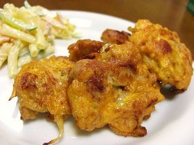卵がポイント❤豚小間肉のふんわり揚げ