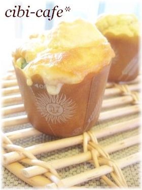 ホットケーキミックスで簡単♪朝食マフィン