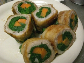 豚肉の野菜ロール