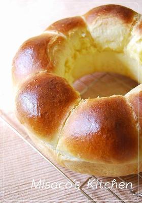 エンゼル型でチーズパン♪