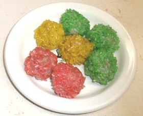 カラフルもち米焼売