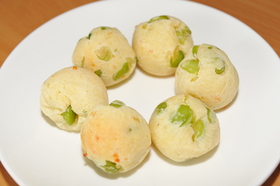 ポンデケージョ　枝豆チーズ