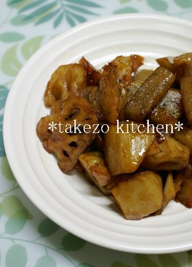 ほくほく♪レンコンのきんぴら煮