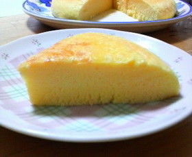 炊飯器スフレチーズケーキ
