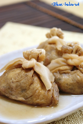 じゅわ～っと美味しい＊五目巾着煮＊